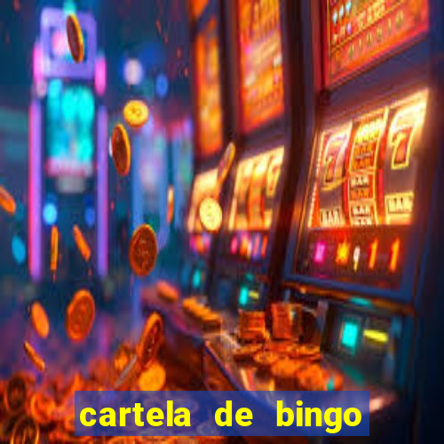 cartela de bingo cha de panela